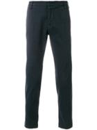 Entre Amis Straight-leg Trousers - Blue