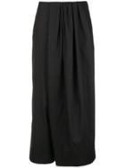 Christian Wijnants Cropped Asymmetric Trousers - Black