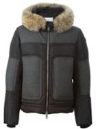Moncler 'dedion' Padded Jacket, Men's, Size: V, Black, Polyamide/virgin Wool/feather Down