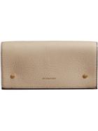 Burberry Two-tone Continental Wallet - Neutrals
