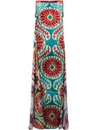 Afroditi Hera Patterned Maxi Dress - Multicolour