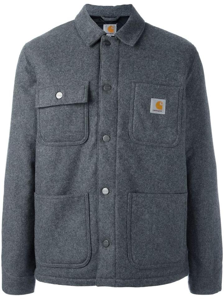 Carhartt 'michigan' Jacket, Men's, Size: Small, Grey, Polyamide/polyester/wool