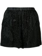 Loyd/ford Beads Embroidery Shorts - Black