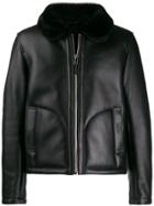 Ymc Budgie Leather Jacket - Black