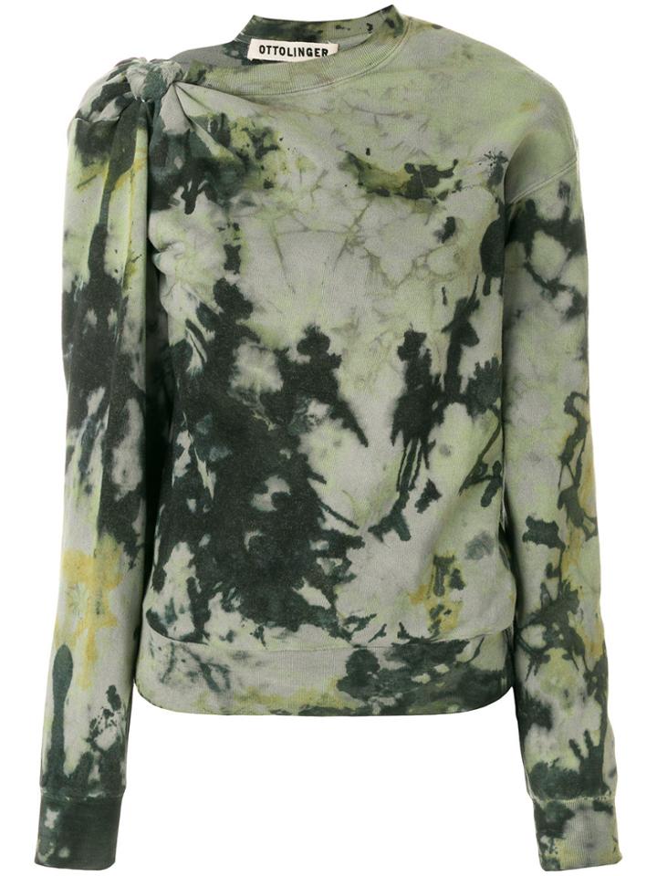 Ottolinger Tie Dye Sweater - Green