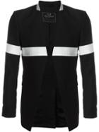 Unconditional Contrast Stripe Open Blazer