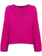Maison Flaneur Basic Jumper - Pink & Purple