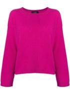 Maison Flaneur Basic Jumper - Pink & Purple