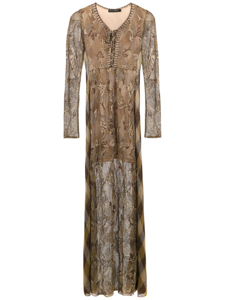 Cecilia Prado Mariá Knit Dress - Yellow & Orange