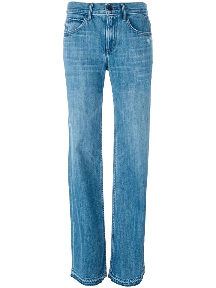 Helmut Lang Bootcut Jeans, Women's, Size: 25, Blue, Cotton/polyester