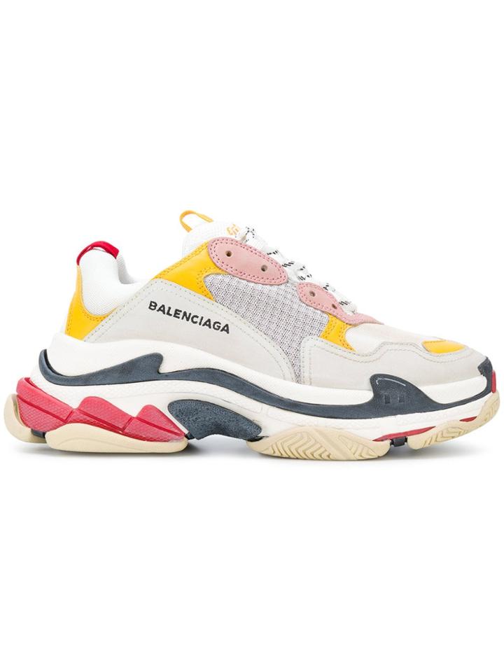 Balenciaga Triple S Sneakers - Neutrals