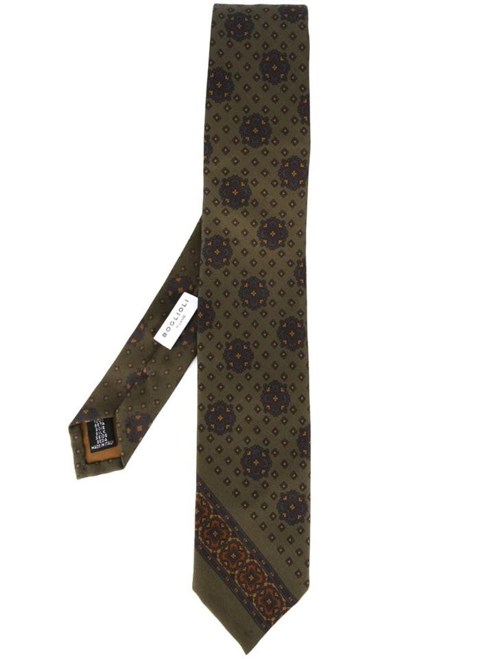 Boglioli Printed Tie