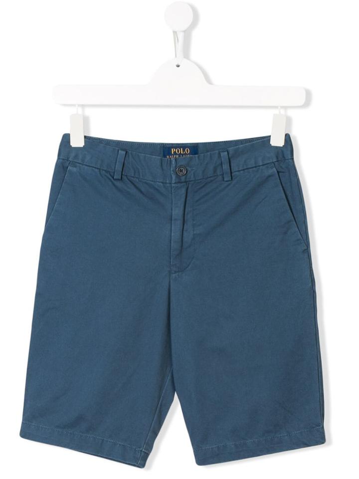 Ralph Lauren Kids Teen Knee Length Shorts - Blue