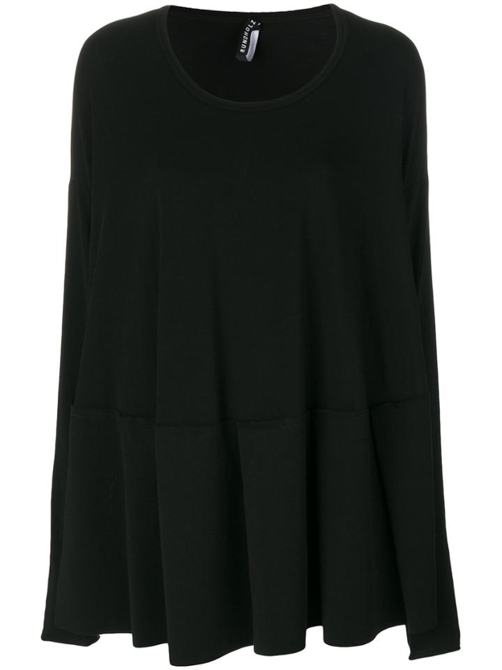 Rundholz Oversized T-shirt - Black