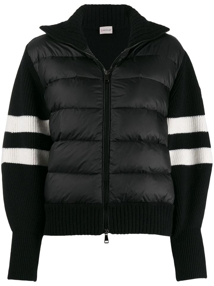 Moncler Knitted Gilet Jacket - Black