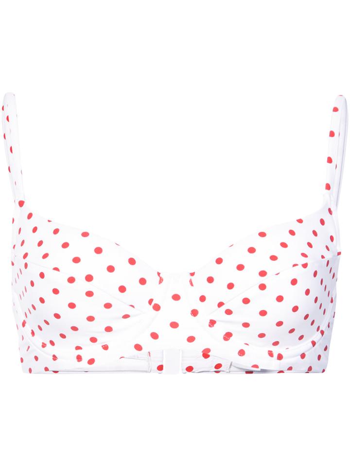 Onia Onia X Weworewhat Lydia Bikini Top - White