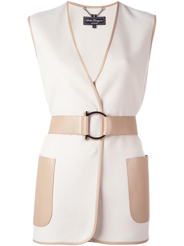 Salvatore Ferragamo Belted Vest
