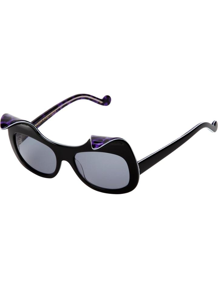 Anna Karin Karlsson 'when Trouble Came To Town Grey' Sunglasses -