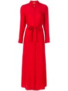 P.a.r.o.s.h. Maxi Shirt Dress - Red