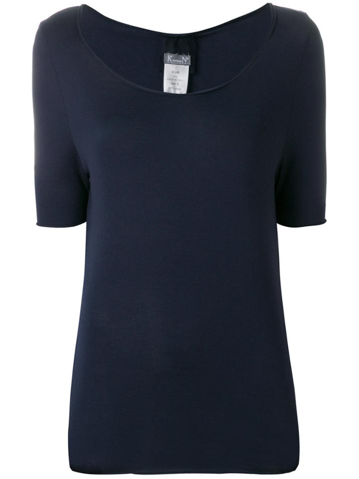 Kristensen Du Nord Scoop Neck T-shirt - Blue