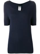 Kristensen Du Nord Scoop Neck T-shirt - Blue