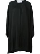 Gianluca Capannolo Lightweight Oversized Coat, Women's, Size: 42, Black, Viscose