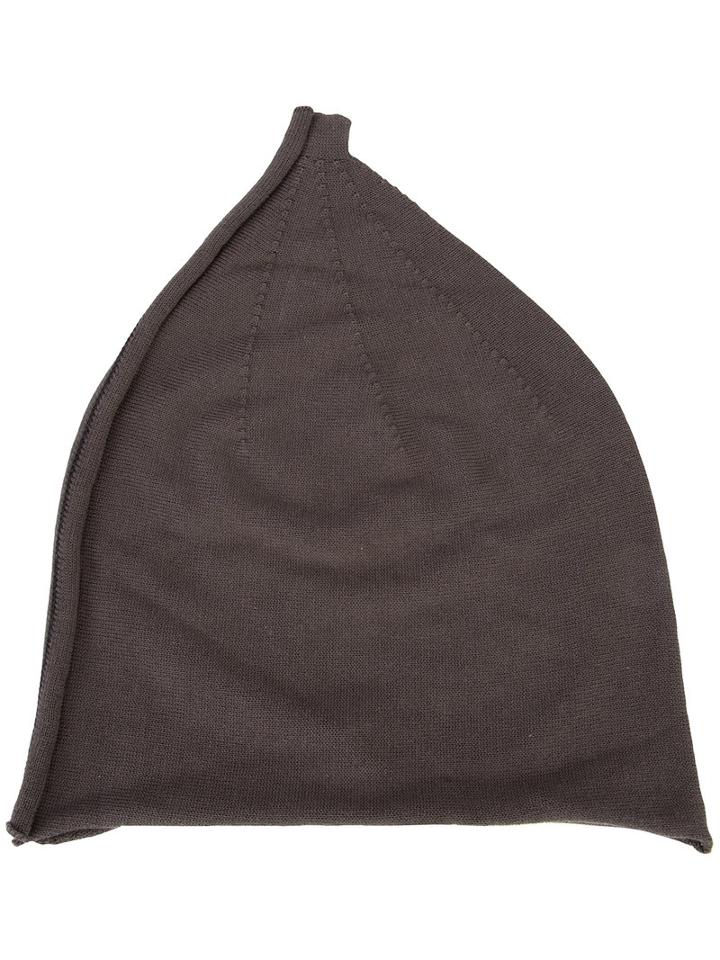 Label Under Construction Reverse Stitch Beanie, Adult Unisex, Grey, Cotton