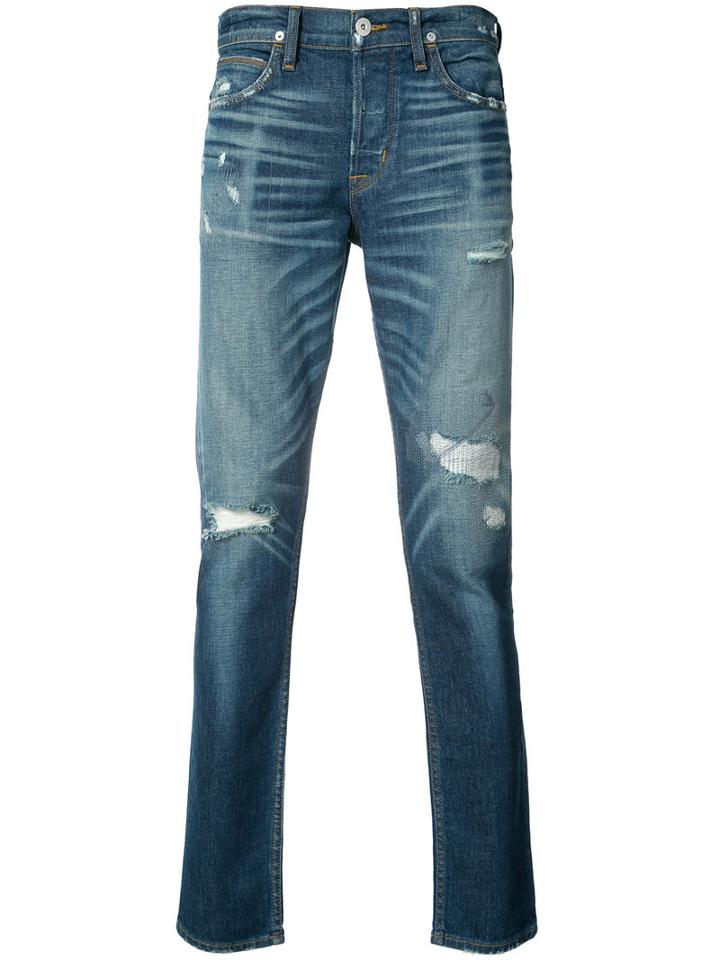 Hudson - Axl Skinny Jeans - Men - Cotton/polyurethane - 33, Blue, Cotton/polyurethane