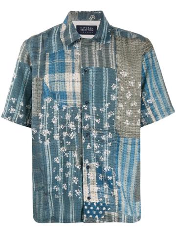 Natural Selection Panama Shirt - Blue