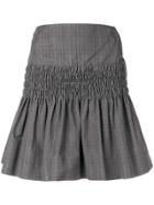 Isabel Marant Étoile Oliko Check Mini Skirt - Grey