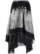A Tentative Atelier Asymmetric Draped Skirt