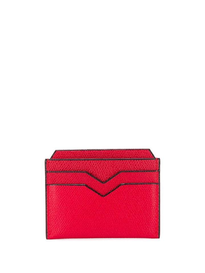 Valextra Textured Card Holder
