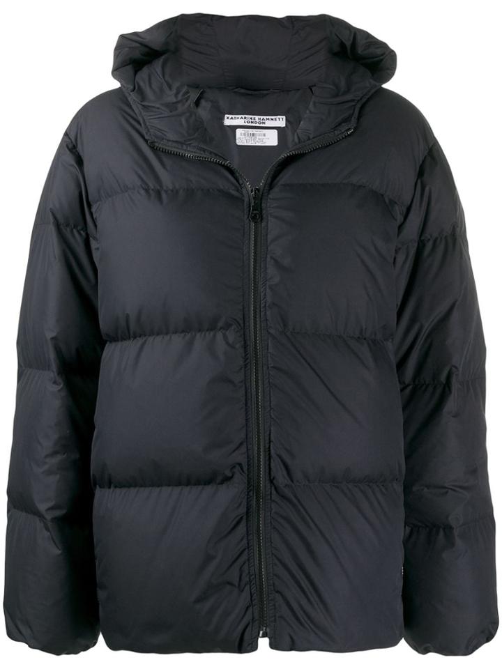 Katharine Hamnett London Alistair Puffer Jacket - Blue