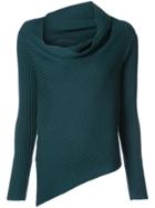 Tome Cowl Neck Jumper - Green