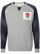 Kent & Curwen Colour-block Logo Sweatshirt - Grey