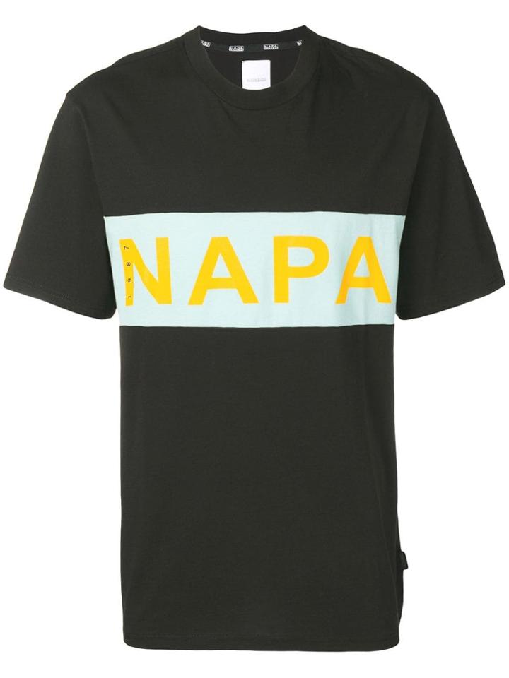 Napa By Martine Rose Logo Printed T-shirt - Black