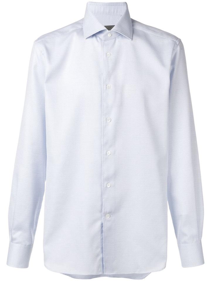 Corneliani Tailored Formal Shirt - Blue