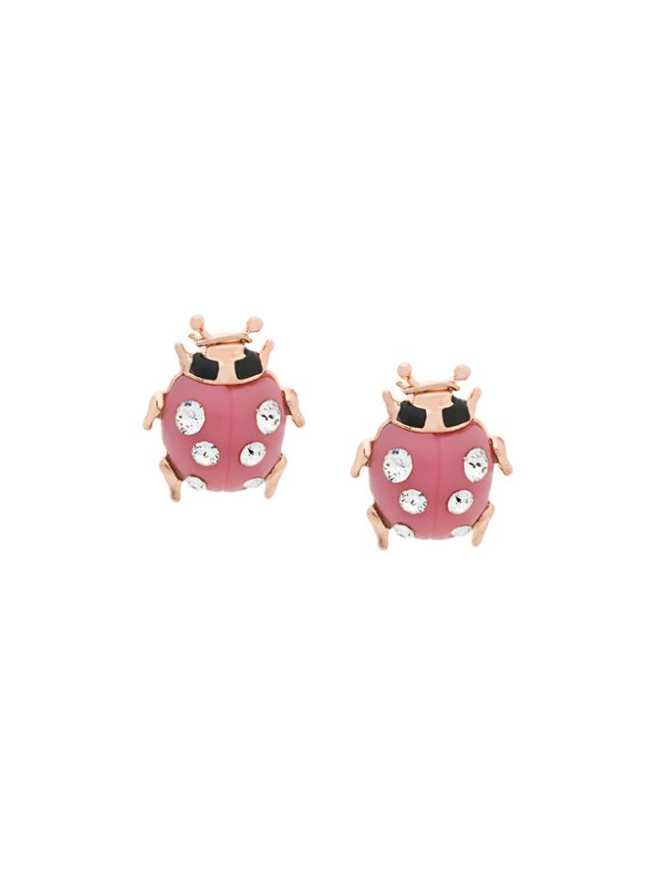 Vivienne Westwood Ladybird Stud Earrings - Metallic