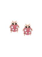 Vivienne Westwood Ladybird Stud Earrings - Metallic