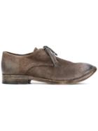 The Last Conspiracy Distressed Lace-up Shoes - Brown