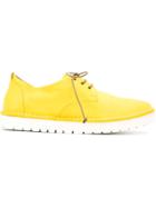 Marsèll Lace-up Shoes, Women's, Size: 36, Yellow/orange, Leather/linen/flax/rubber