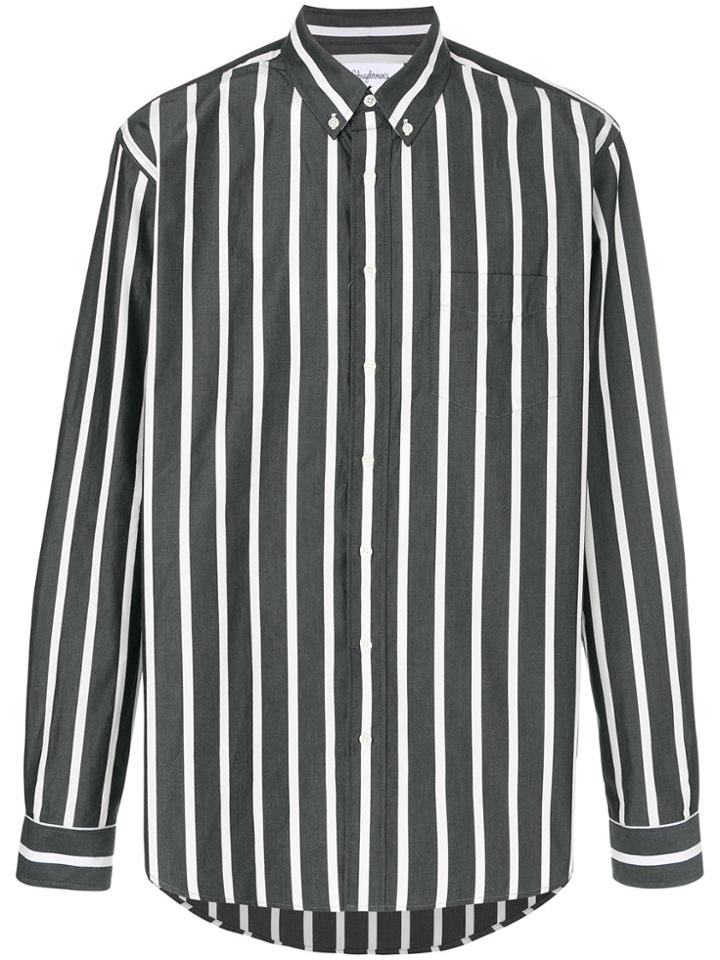 Schnaydermans Striped Shirt - Black