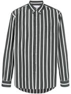 Schnaydermans Striped Shirt - Black
