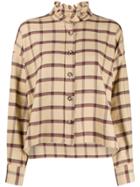 Isabel Marant Étoile Check Pattern Shirt - Brown