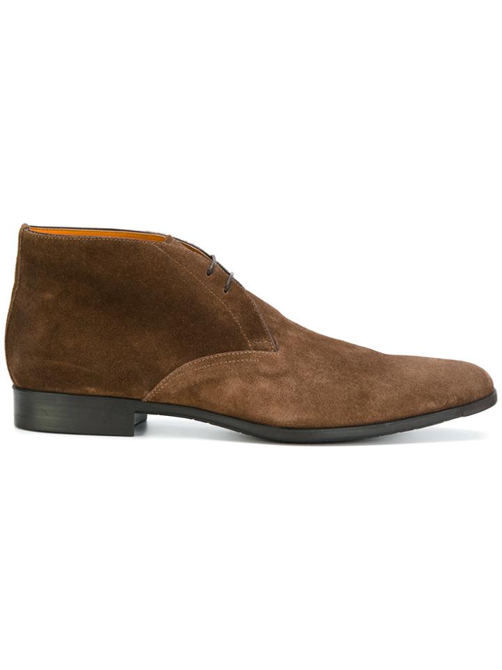 Santoni Derby Shoes - Brown