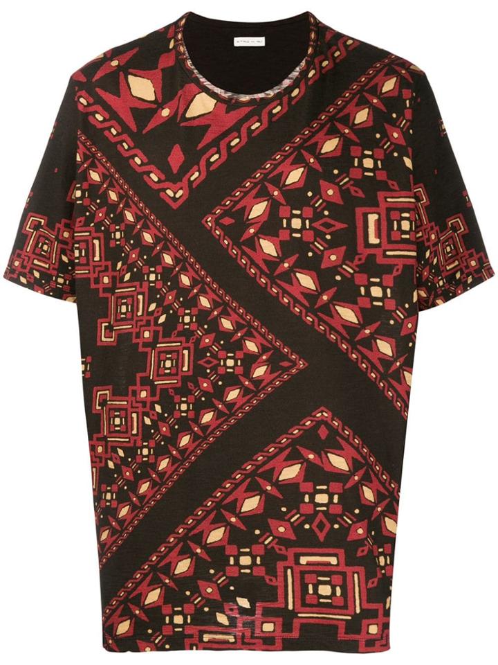 Etro Patterned T-shirt - Brown