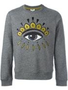 Kenzo 'eye' Sweatshirt, Men's, Size: Xs, Grey, Cotton