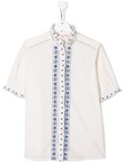 Bonpoint Embroidered Lauriane Blouse - White