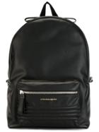 Alexander Mcqueen Ribbed Panel Backpack