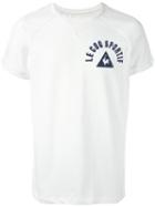Le Coq Sportif Logo Print T-shirt, Men's, Size: Small, White, Cotton
